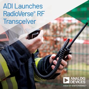 ADI RadioVerse RF transceiver