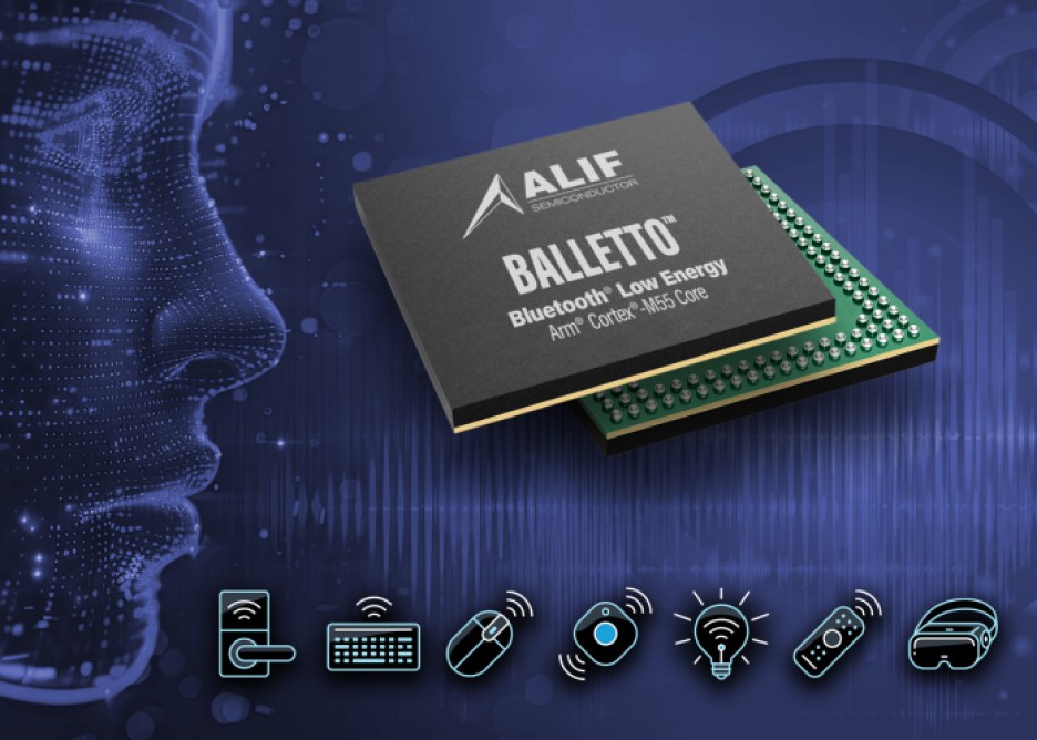 Alif Semiconductor’s Balletto MCUs.