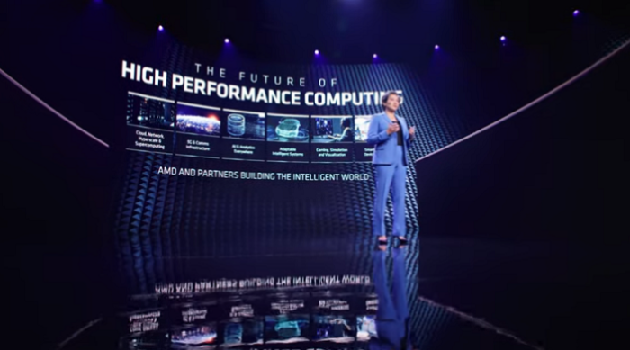 AMD CEO Lisa Su at CES 2021 keynote