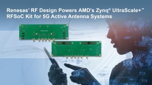 Renesas RF design for the AMD Zynq Ultrascale+ RFSoC kit.