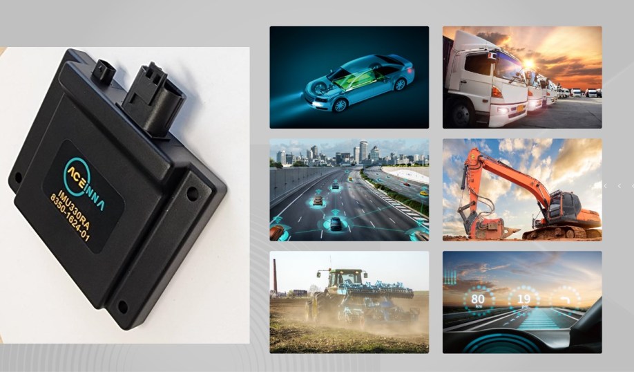 Aceinna's IMU330RA 6-DoF IMU for autonomous vehicles and ADAS systems.