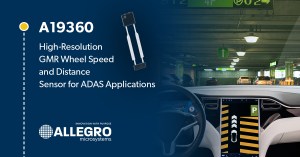 Allegro A19360 wheel speed and distance sensor