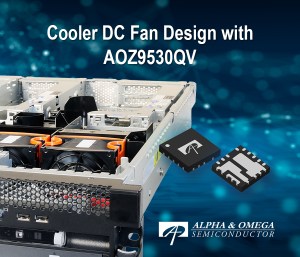 Alpha & Omega's AOZ9530QV smart motor module.