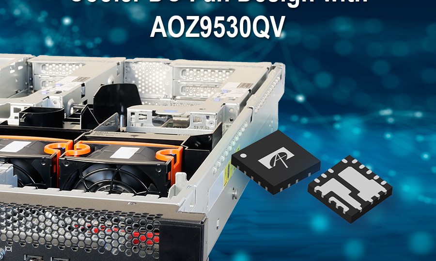 Alpha & Omega's AOZ9530QV smart motor module.