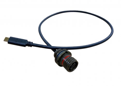 Amphenol Socapex’s USB3CFTV USB Type-C connector.