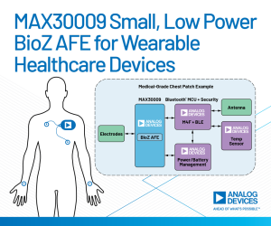 Analog Device MAX30009 bioimpedance AFE