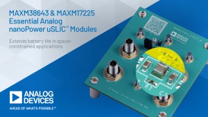 Analog Devices nanoPower uSLIC modules