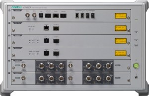 Anritsu's ME7873NR Lite Model 5G RF test system uses only one MT8000A radio communication test system for configuration.