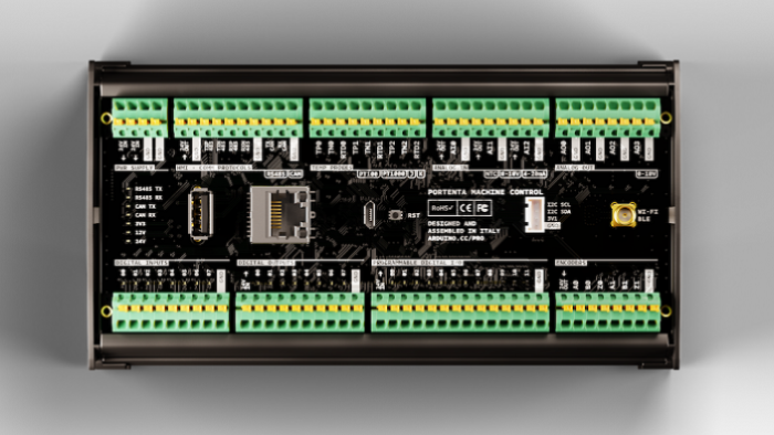 Arduino Pro Portenta PMC machine control unit