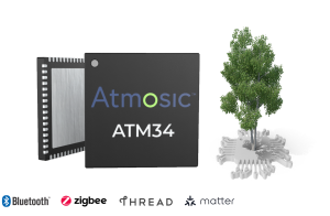 Atmosic's ATM34/e series multiprotocol SoC.