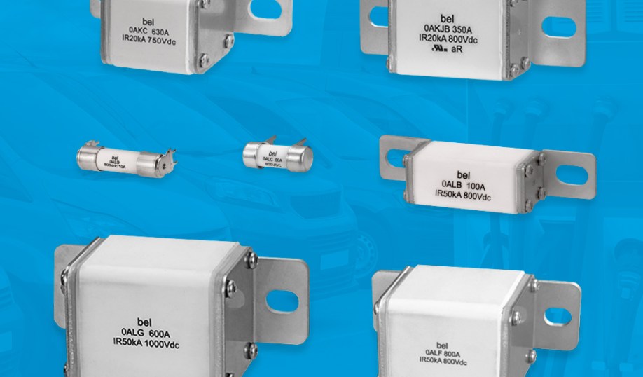 Bel Fuse's series of fuses for electric and hybrid vehicles.