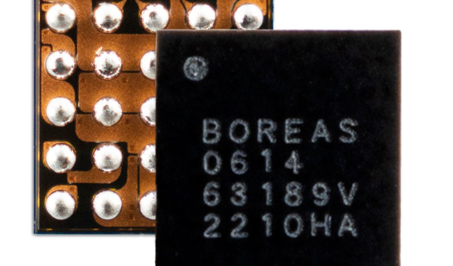 Boréas Technologies's BOS0614 piezo driver chip.