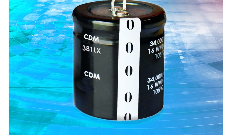 CDE aluminum electrolytic capacitors