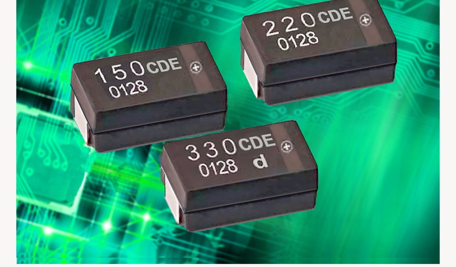 Cornell Dubilier's its XMPL polymer chip capacitor series.