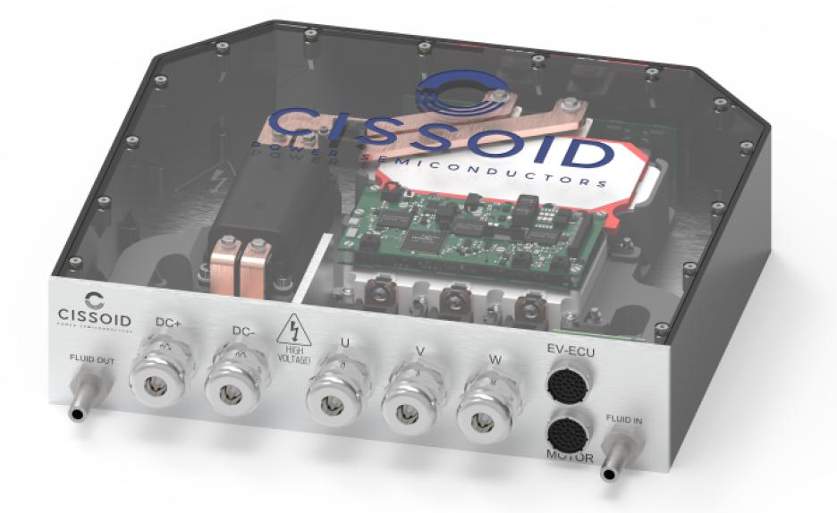 CISSOID and Silicon Mobility SiC inverter reference design.