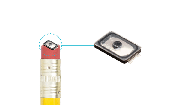 CUI Devices TS19 tactile switches.