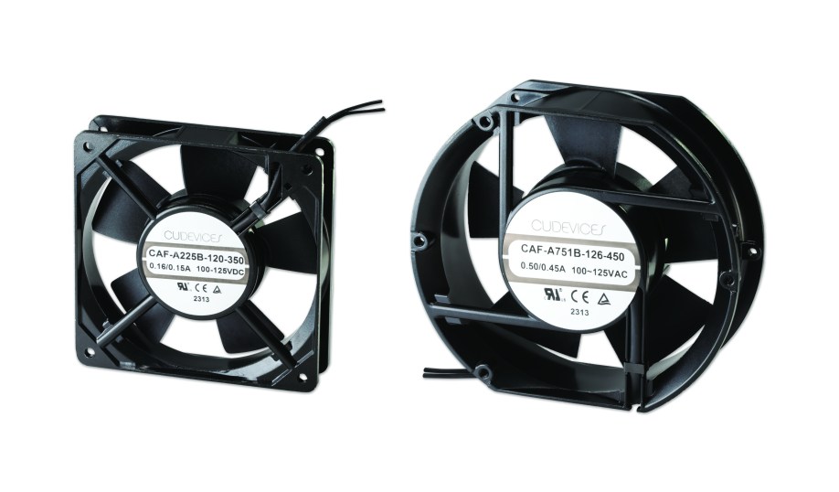 CUI Devices' AC axial fans.