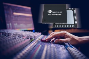 Cirrus Logic's Pro Audio family will include ADCs, DACs and an audio codec.