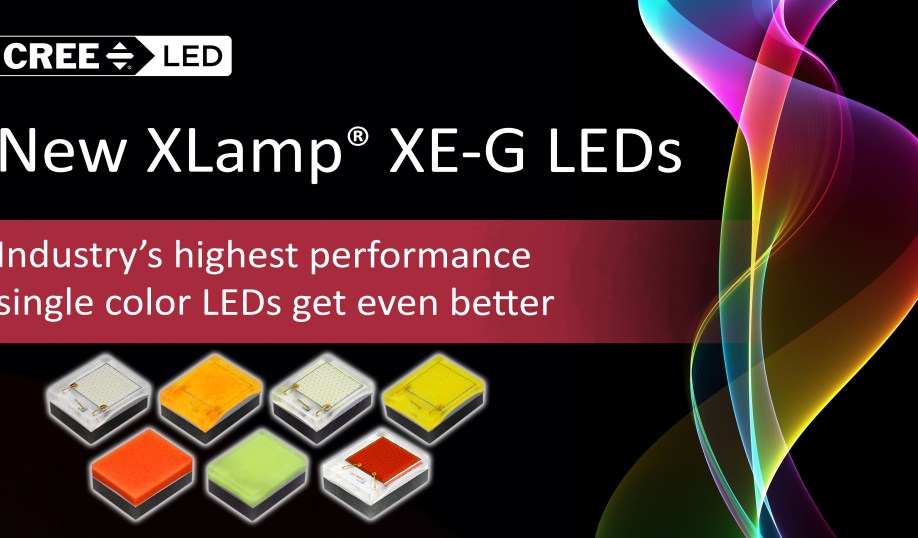 Cree LED's XLamp XE-G LEDs.