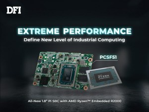 DFI’s PCSF51 SBC introduced at embedded world 2023.