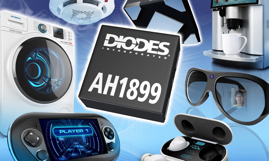 Diodes Inc.'s AH1899A/B/S Hall-effect switches.