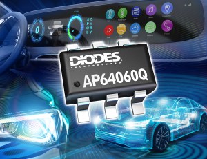 Diodes Inc.'s AP64060Q buck converter for automotive applications.