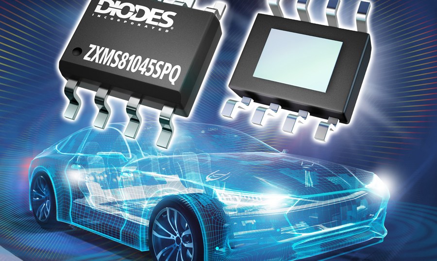 Diodes Inc.'s ZXMS81045SPQ IntelliFET power switch.
