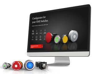 EAO's online product configurator for HMI solutions.