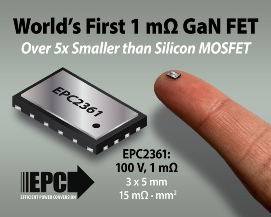 EPC’s EPC2361 GaN FET.