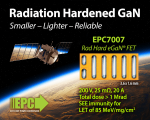 EPC EPC7007 rad-hard GaN transistor