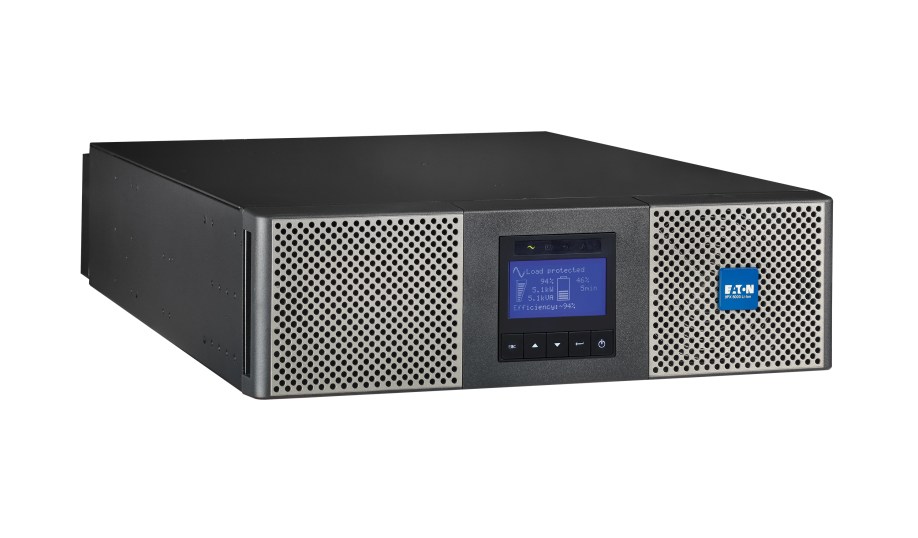Eaton's 9PX 6-kVA lithium-ion UPS in a rack form factor.