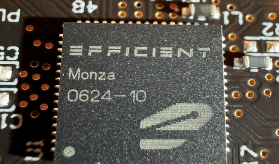 Efficient Computer's Monza test SoC .