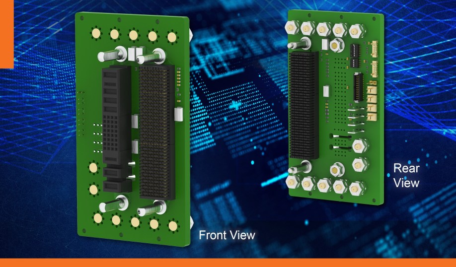 Elma Enclosure's 3U OpenVPX 2-slot backplane.