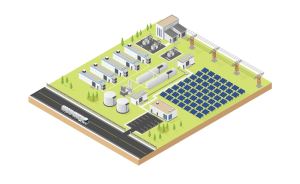 microgrid electricity for green-energy systems