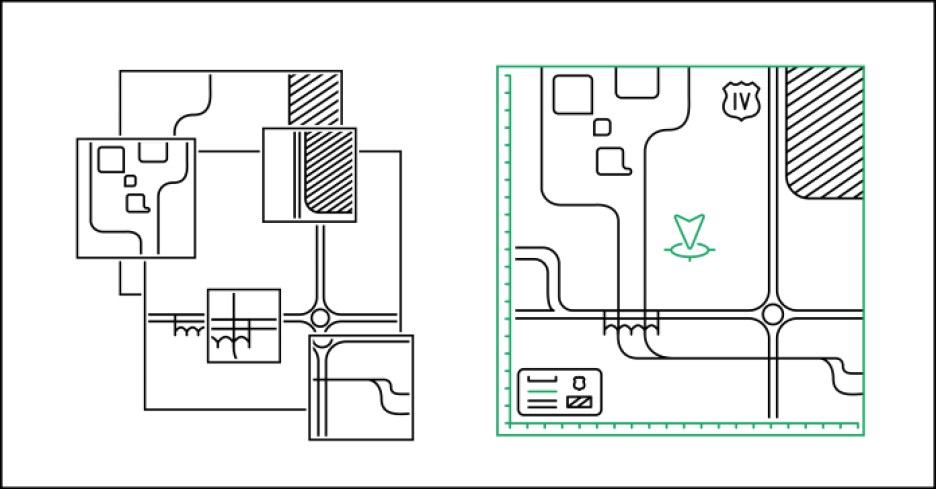 Point One illustration shows how RTK for drone mapping improves accuracy and reduces processing time.