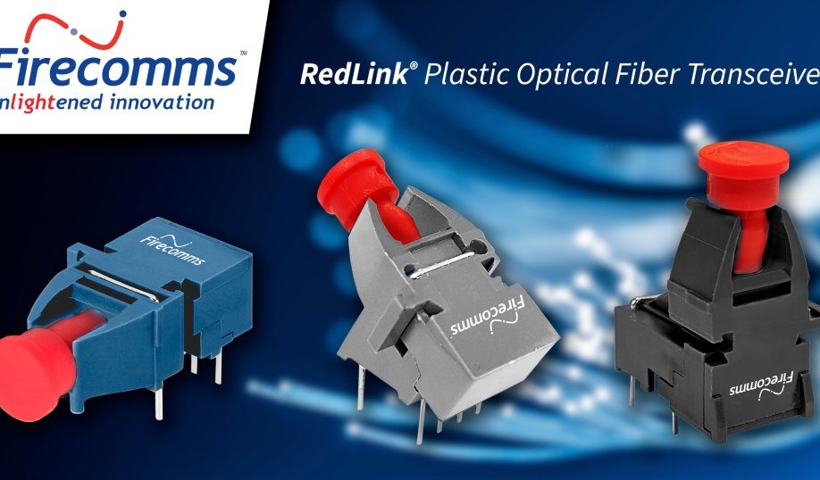 Firecomms RedLink POF transceivers.