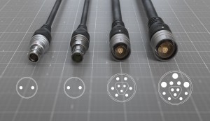 Fischer's IIoT single-pair Ethernet (SPE) and USB 3.0+ Connectors.