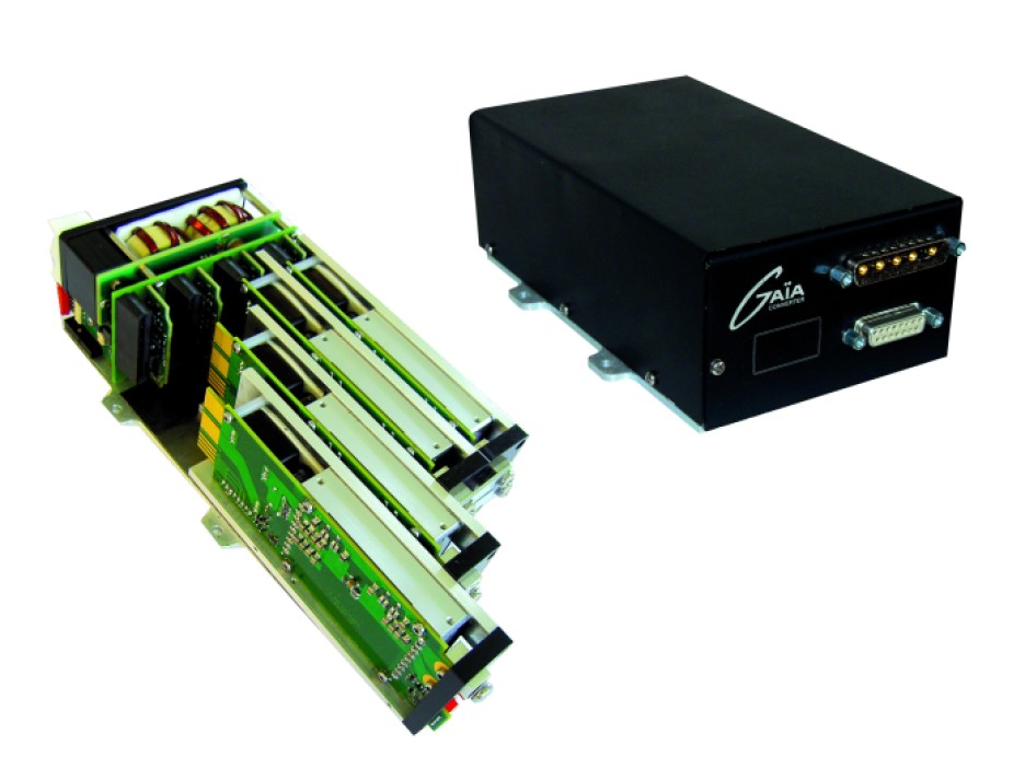 GAIA Converter's GPack-800 configurable power supply.