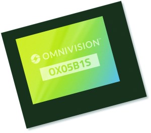 Omnivision’s OX05B1S 5MP RGB-IR image sensor for in-cabin monitoring.