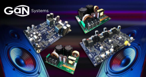 GaN Systems Class D audio boards.