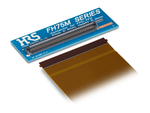 Hirose's FH75M series FPC/FFC connectors.