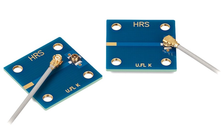 Hirose's U.FL(K) Series of micro coaxial connectors.