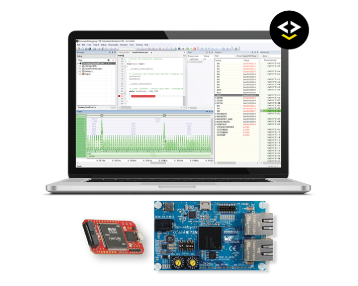 IAR Systems Kickstart eval kit for Renesas RIN32M4-CL3 for smart factory apps