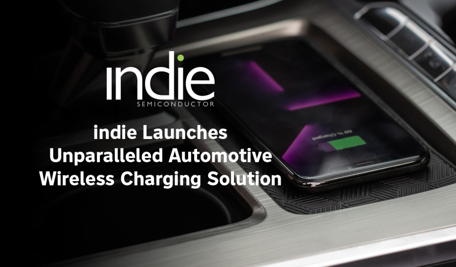 indie Semiconductor's iND87200 wireless charging SoC.