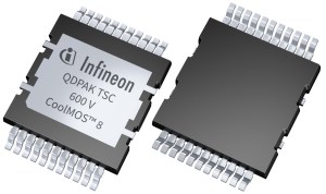 Infineon's 600-V CoolMOS 8 high-voltage SJ MOSFET.