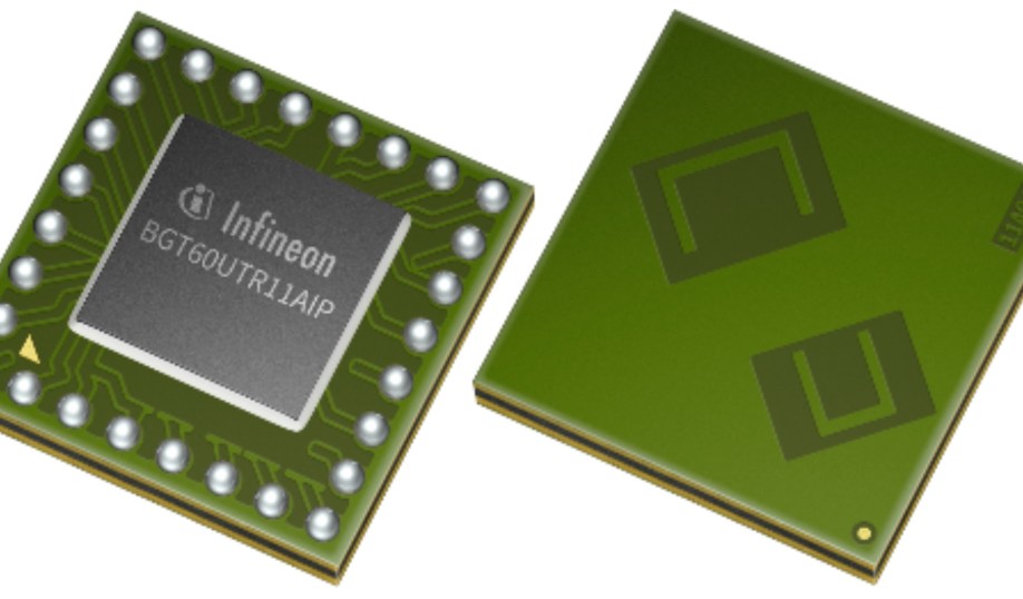 Infineon's XENSIV 60-GHz radar sensor with AIP .