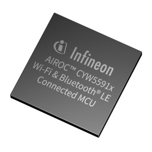 Infineon's AIROC CYW5591x connected MCU.