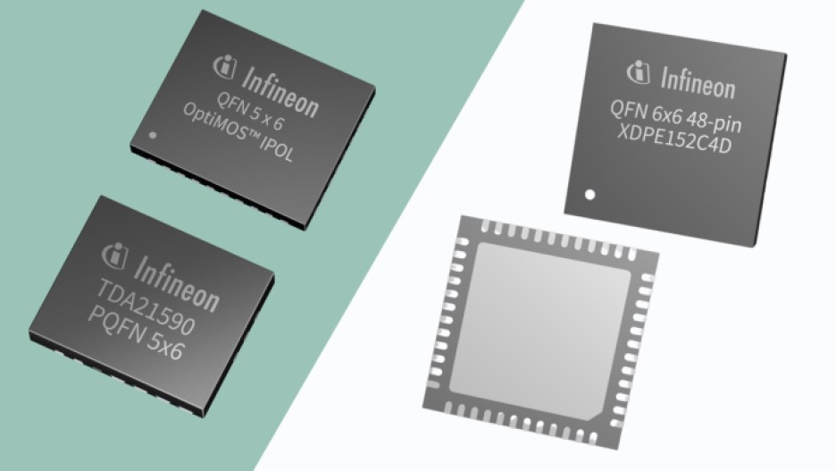 Infineon's portfolio of power management ICs for Intel's Sapphire Rapids server chips