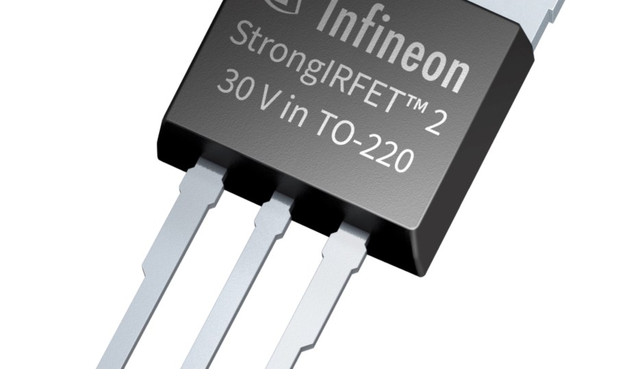 Infineon's StrongIRFET 2 30-V power MOSFETs.