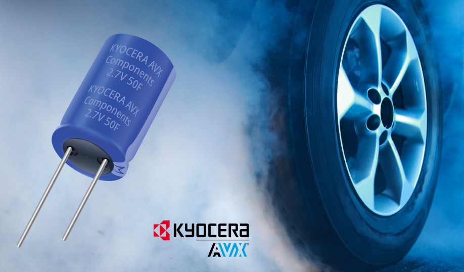 Kyocera AVX's SCC series supercapacitors.